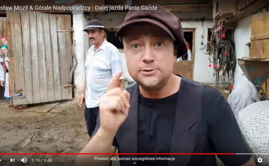 Klip: Czesław Mozil & Górale Nadpopradzcy - Dalej jazda Panie Gazda