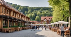 Deptak Krynica Zdrój: Odkryj urok spacerów