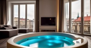 Apartament z jacuzzi w Krakowie: Luksusowy relaks dla Ciebie