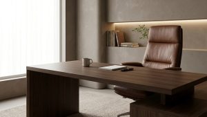 Jak stworzyć gabinet w stylu quiet luxury, który wspiera Twoją efektywność pracy?